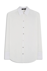 Camisa Georgette Oversized Ellus Off White