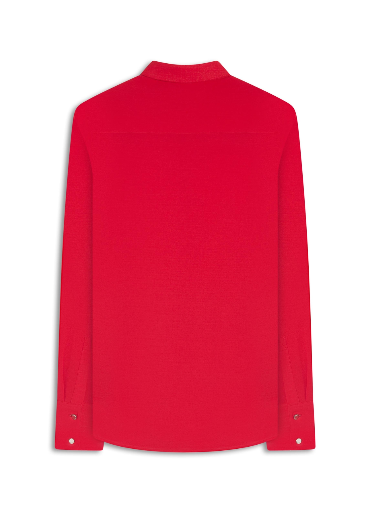 Camisa Georgette Petit Vermelho Vivo
