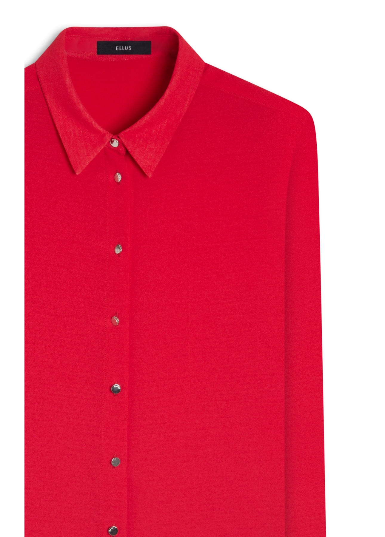 Camisa Georgette Petit Vermelho Vivo
