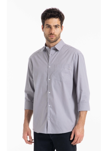 Camisa Greenland Xangai Grafite