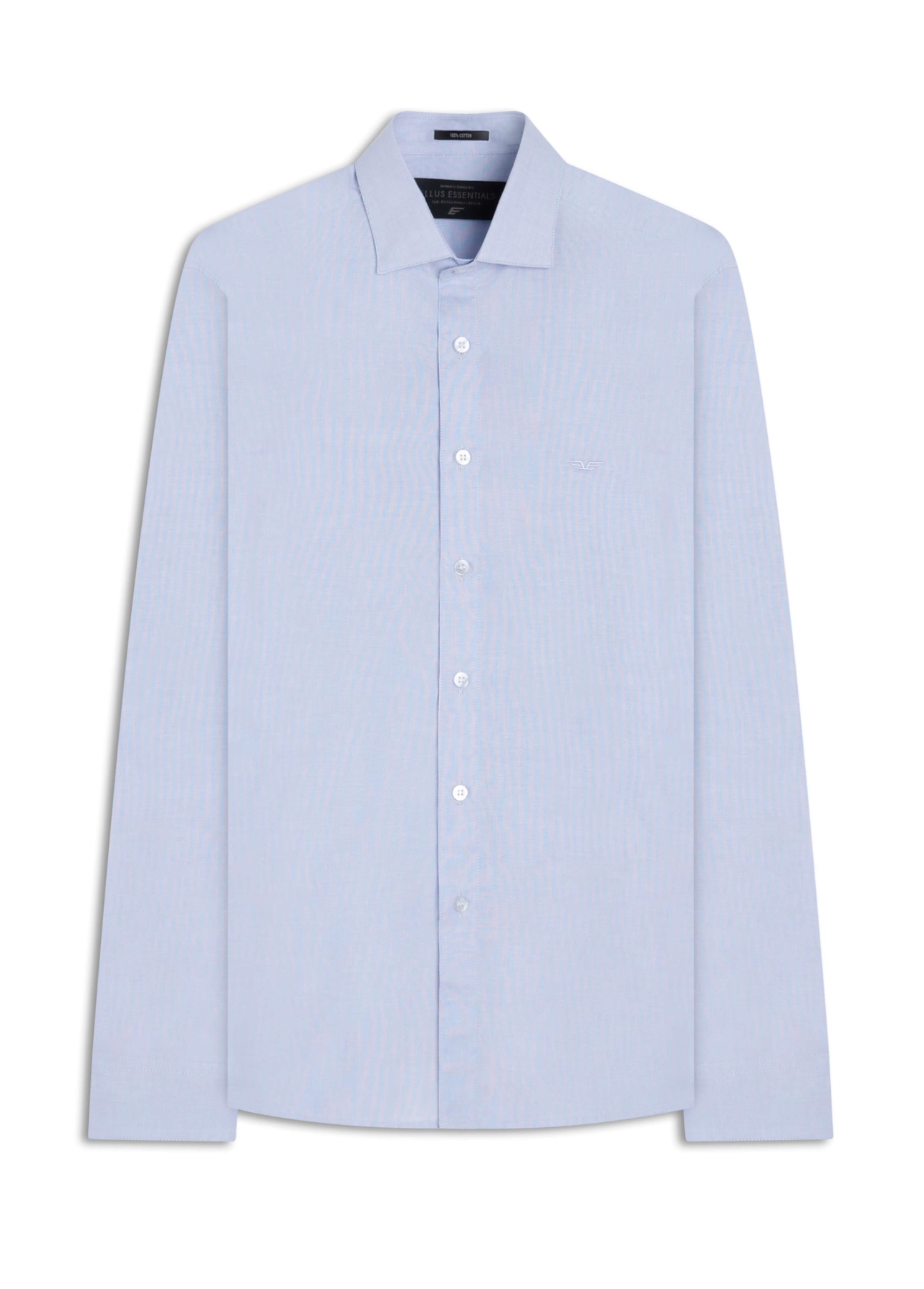 Camisa Hampton Slim Italian Azul Claro