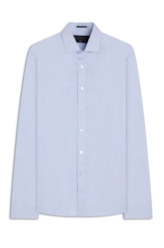 Camisa Hampton Slim Italian Azul Claro