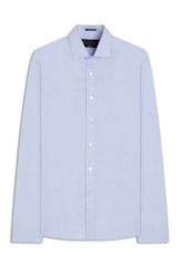 Camisa Hampton Slim Italian Azul Claro