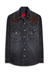 Camisa High Comfort Dark Indigo 1704-Lav.Escuro C/Tie Dye