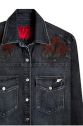 Camisa High Comfort Dark Indigo 1704-Lav.Escuro C/Tie Dye