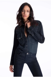 Camisa High Comfort Dark Indigo Escuro C/ Jato