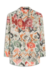 Camisa Ikat Water Oversized Padrao 6