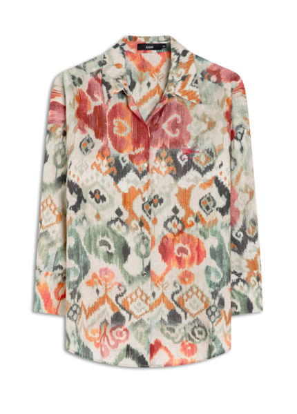 Camisa Ikat Water Oversized Padrao 6