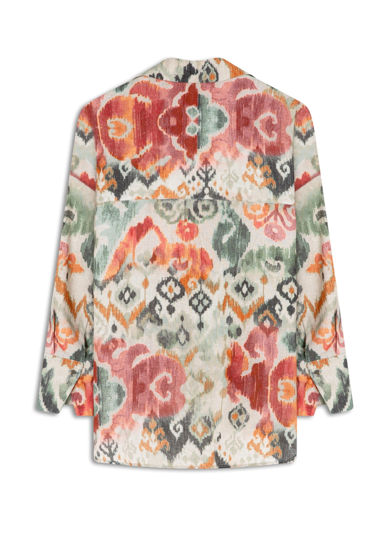 Camisa Ikat Water Oversized Padrao 6
