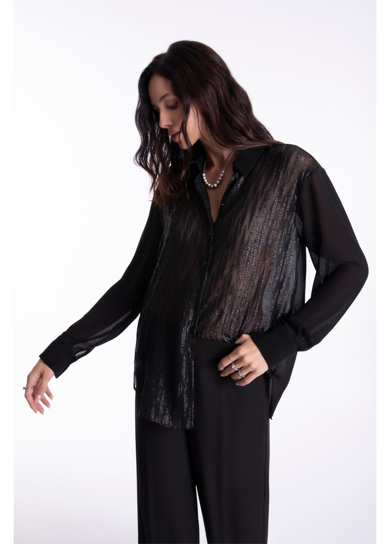 Camisa Jacquard Big Classic Preto
