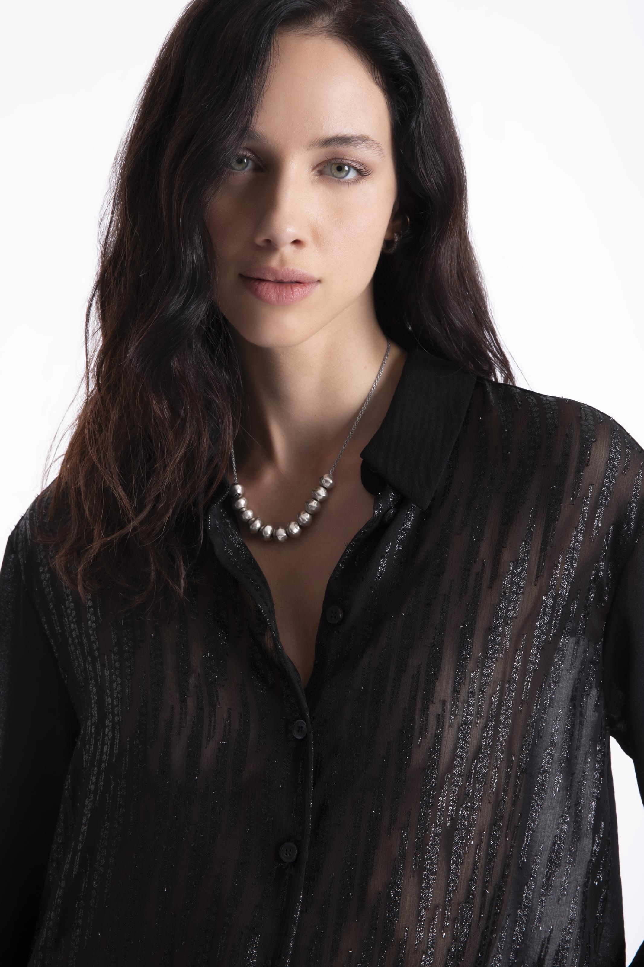 Camisa Jacquard Big Classic Preto