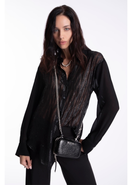 Camisa Jacquard Big Classic Preto