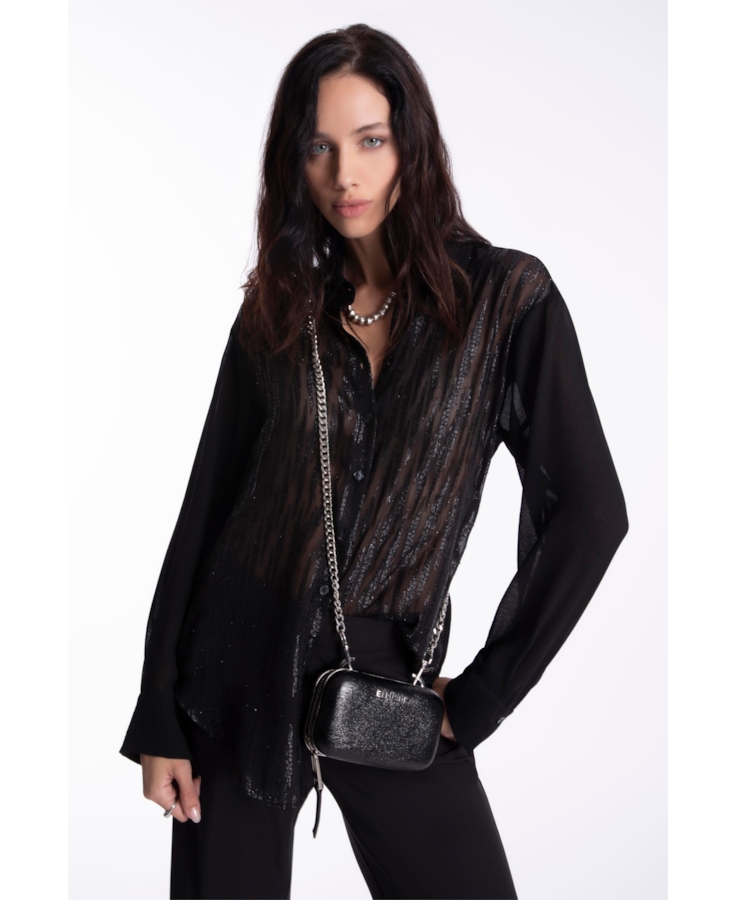 Camisa Jacquard Big Classic Preto