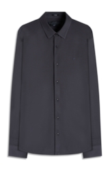 Camisa Jersey Twill Slim  Plumbo