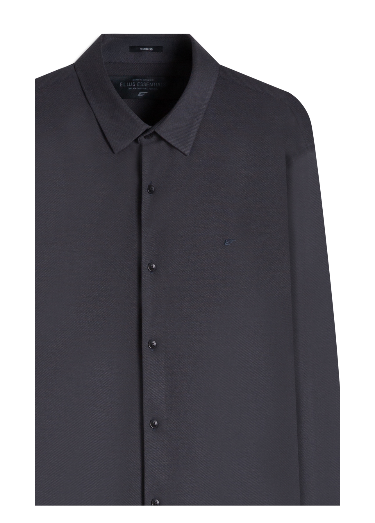 Camisa Jersey Twill Slim  Plumbo