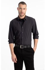 Camisa Jersey Twill Slim  Plumbo