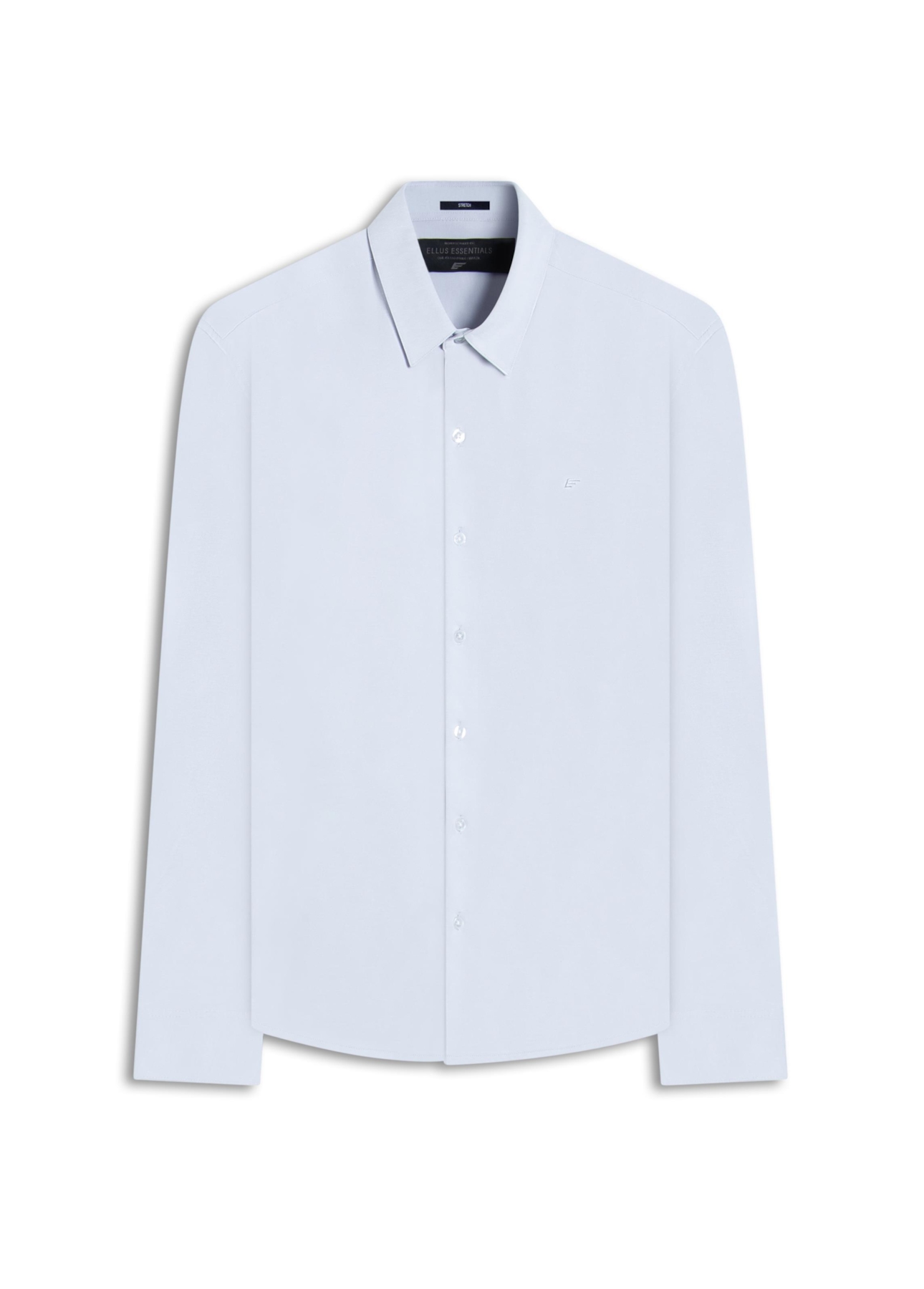 Camisa Knitted Bi Stretch Azul Claro
