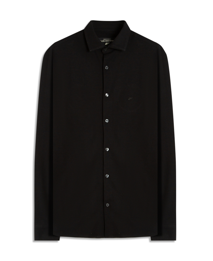Camisa Knitted Dotti New Italian Preto