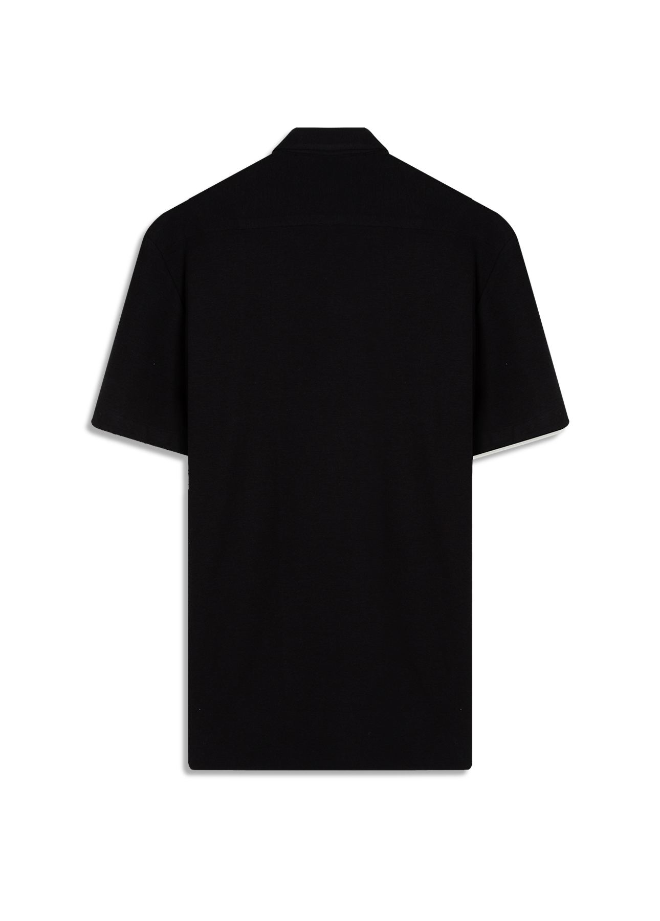 Camisa Knitted New Dotti Classic New Italian Preto