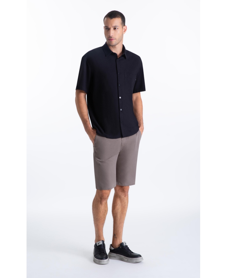 Camisa Knitted New Dotti Vintage Xangai Preto