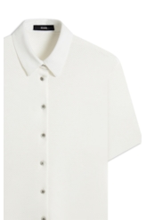 Camisa Knitted Santa Cruz Petit Xangai Off White