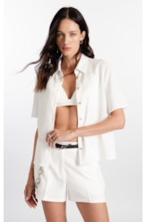 Camisa Knitted Santa Cruz Petit Xangai Off White