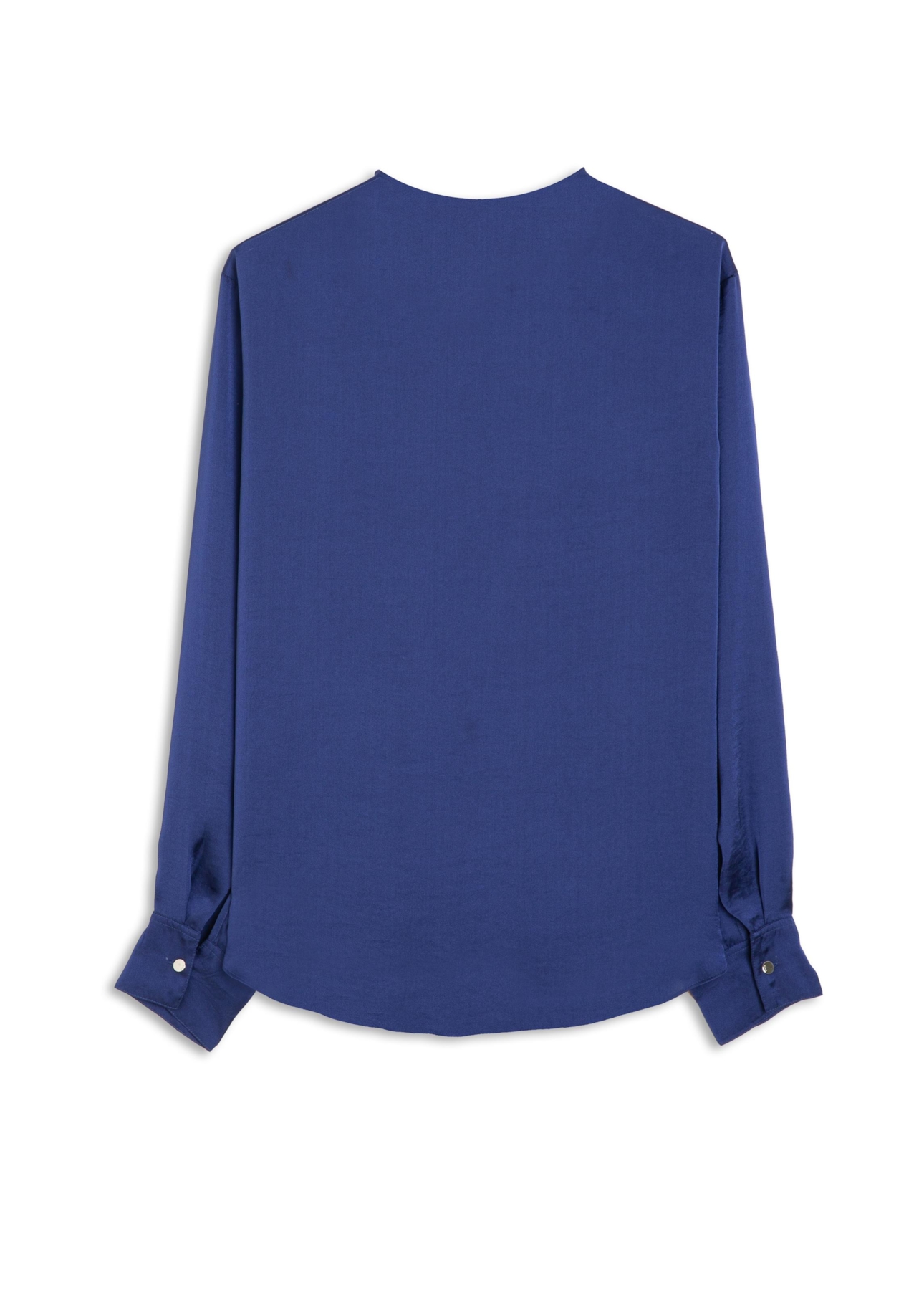 Camisa Lady Broken Ruffle Purple Blue