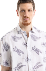Camisa Laggon Loose New Italian Branco