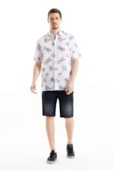 Camisa Laggon Loose New Italian Branco