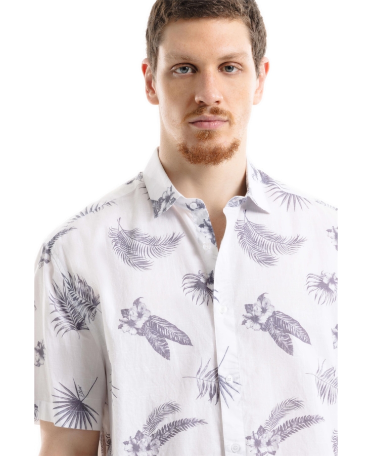 Camisa Laggon Loose New Italian Branco