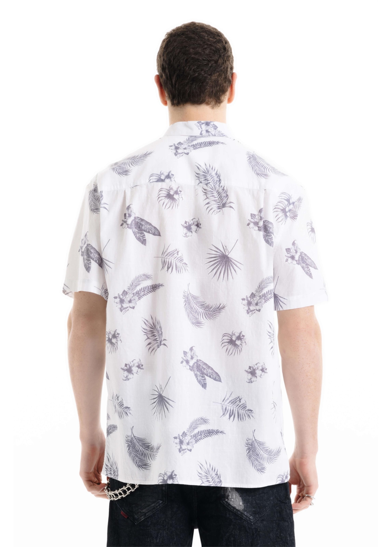 Camisa Laggon Loose New Italian Branco
