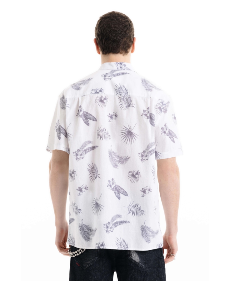 Camisa Laggon Loose New Italian Branco