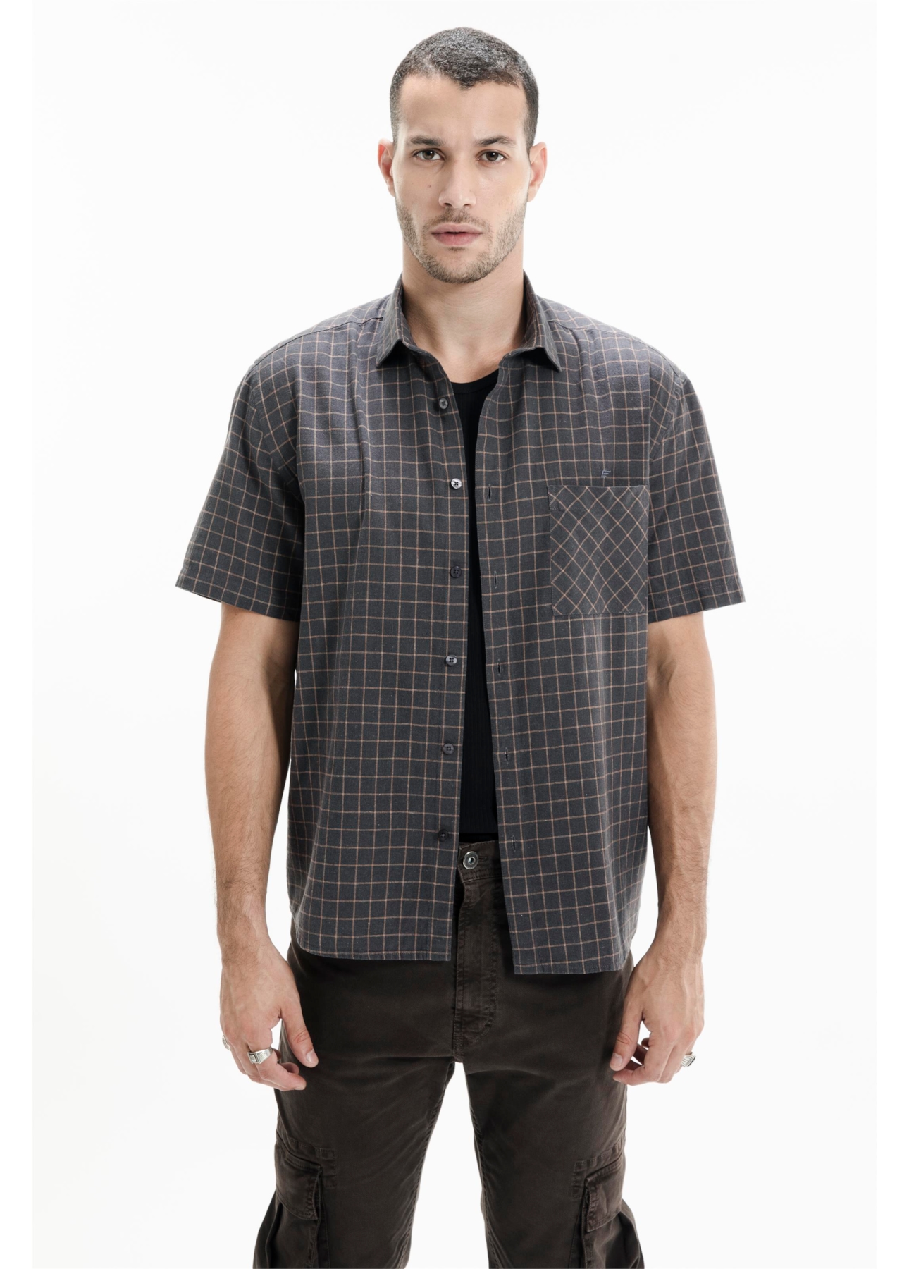 Camisa Lb Ft Montreaux Surf New Italian Mc Chumbo Mescla