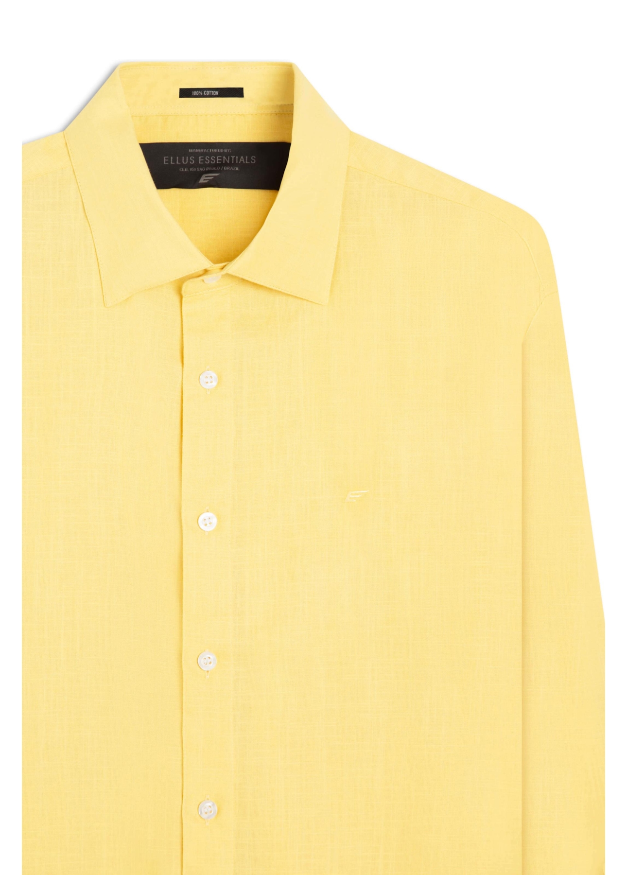 Camisa Like Classic New Italian  Amarelo Claro
