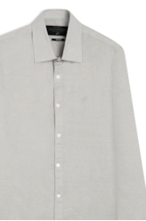 Camisa Linen Blend Classic Gelo Natural  (Manter em I22