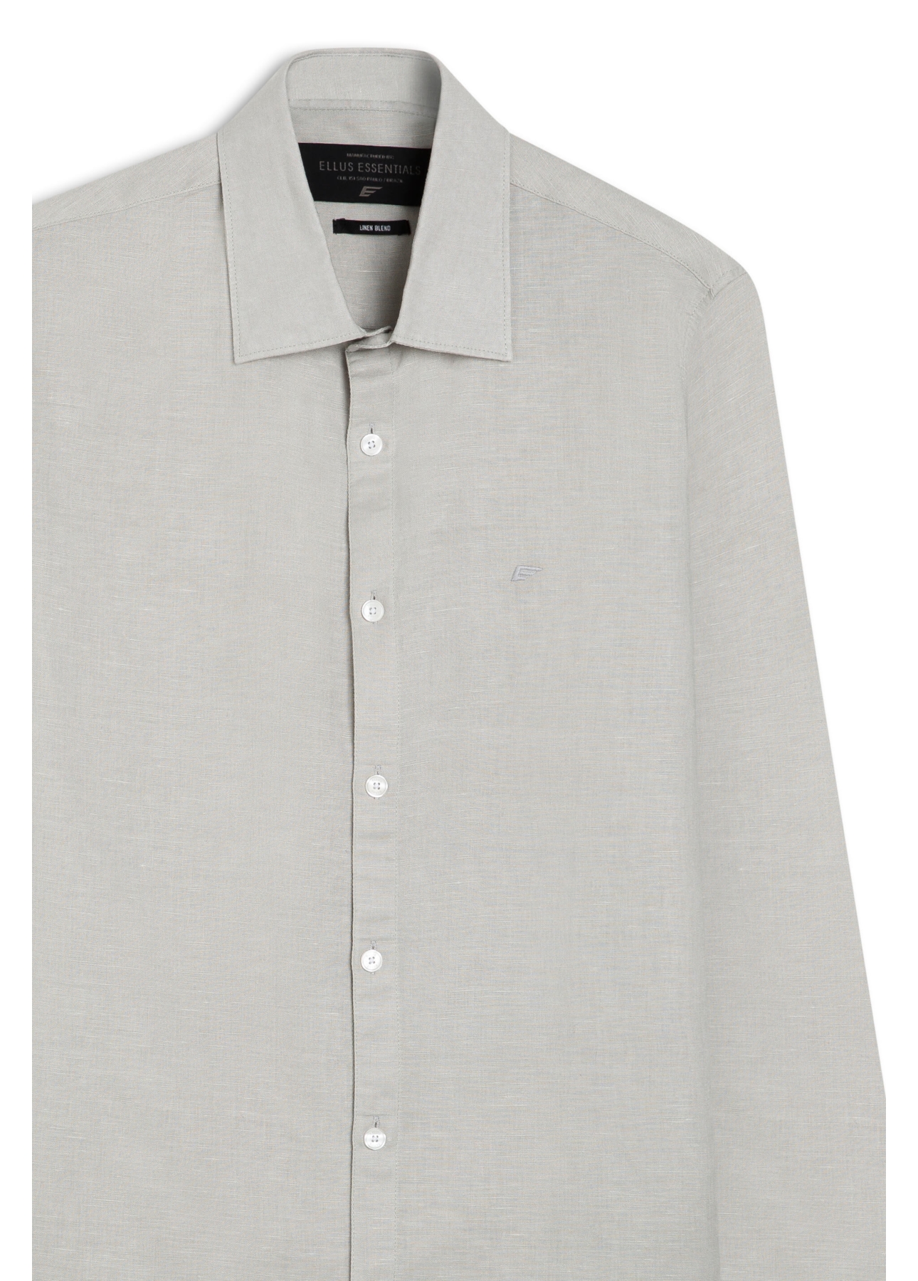 Camisa Linen Blend Classic Gelo Natural  (Manter em I22
