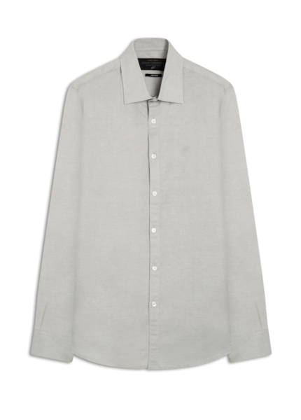 Camisa Linen Blend Classic Gelo Natural  (Manter em I22