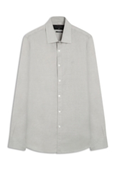 Camisa Linen Blend Classic Gelo Natural  (Manter em I22