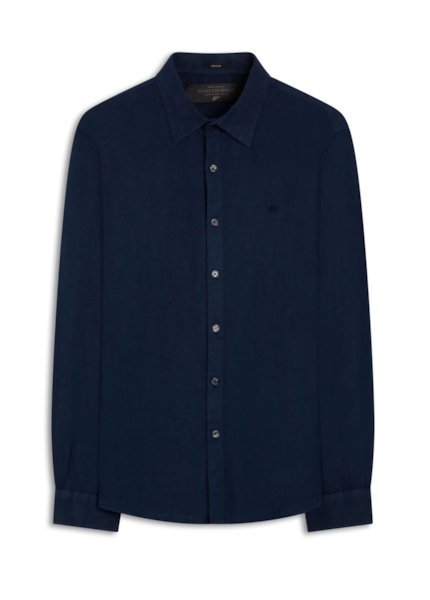 Camisa Linen Blend Classic Marinho