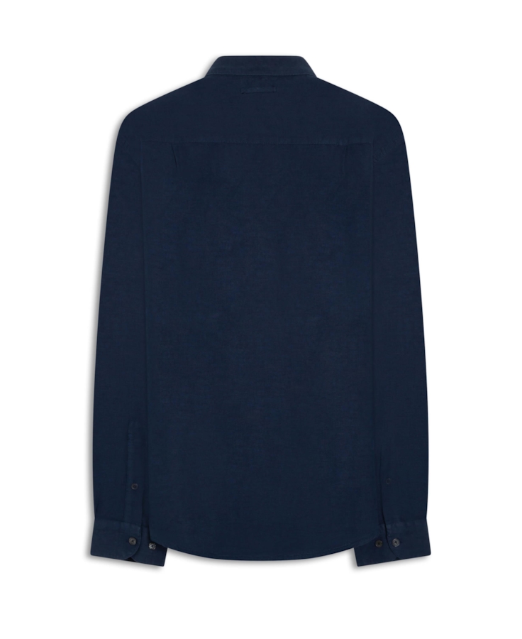 Camisa Linen Blend Classic Marinho