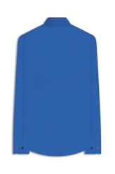 Camisa Linen Blend New Irish Azul Bic
