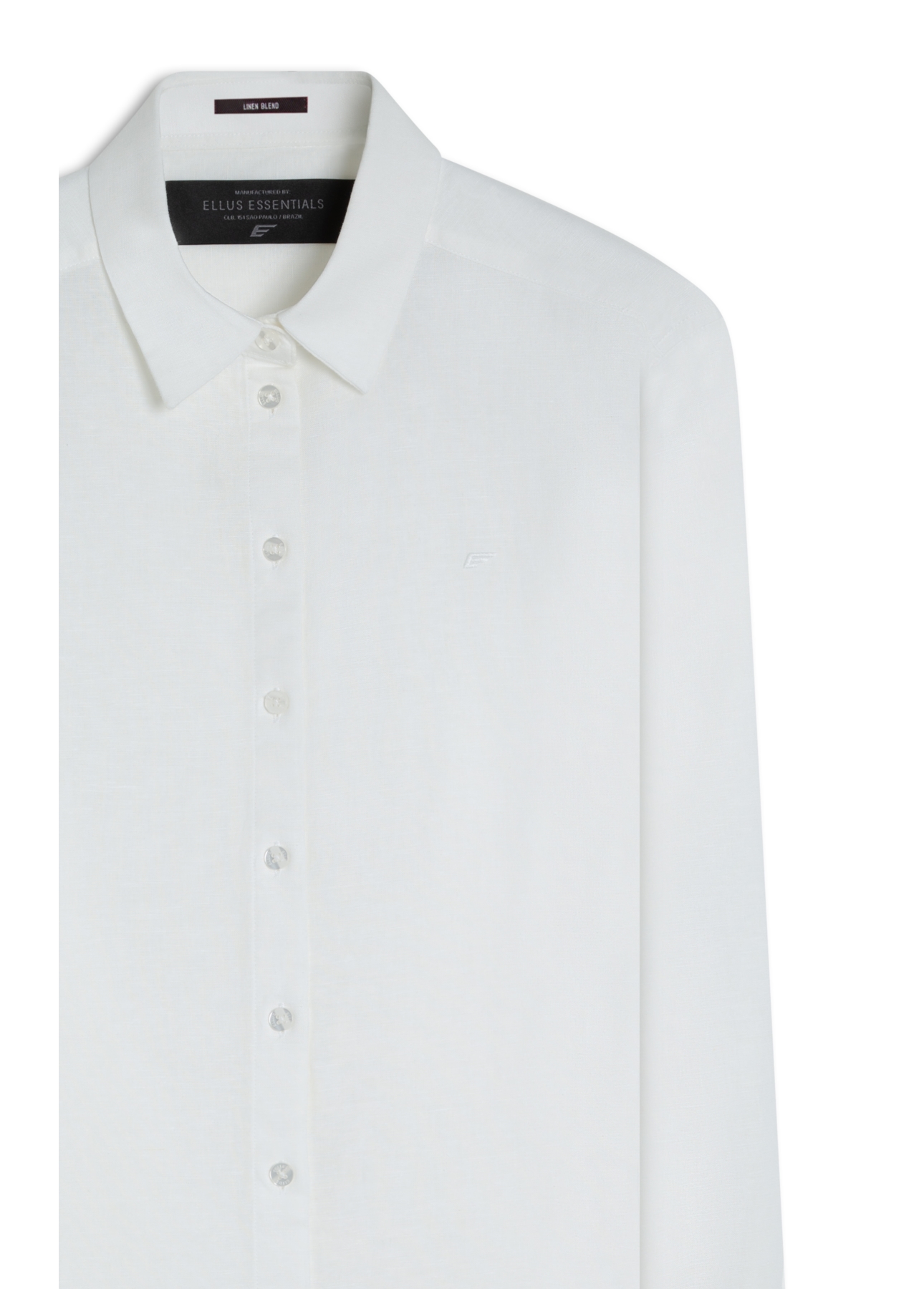 Camisa Linen Blend New Irish Branco