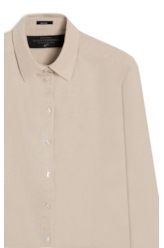 Camisa Linen Blend New Irish Gelo