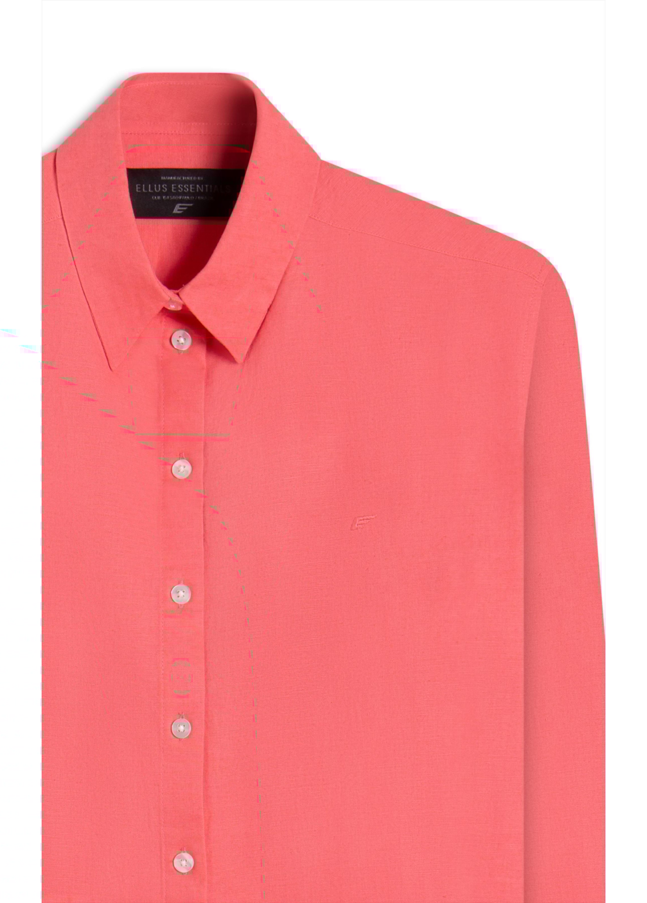 Camisa Linen Blend New Irish Melancia