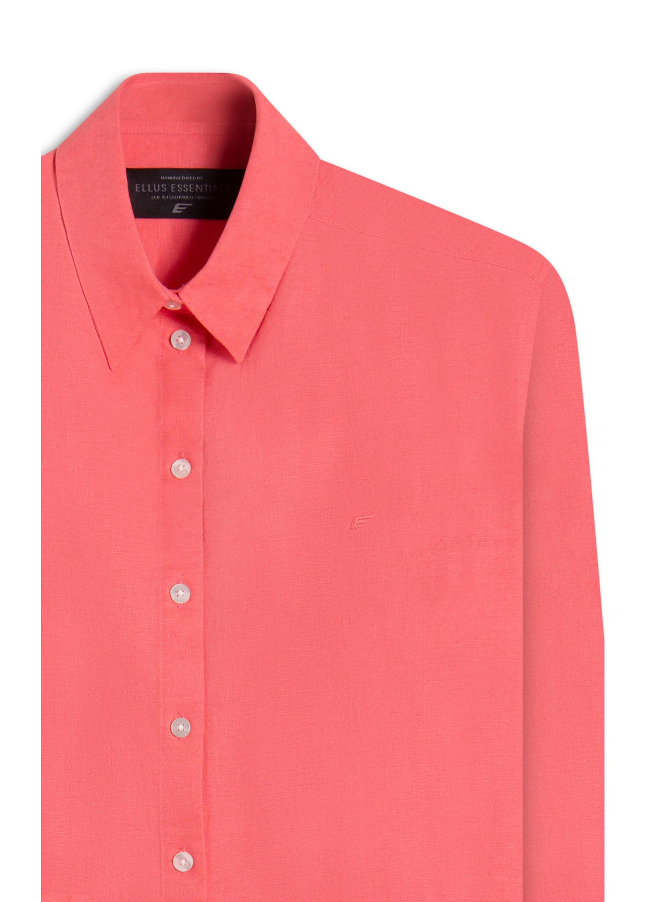 Camisa Linen Blend New Irish Melancia