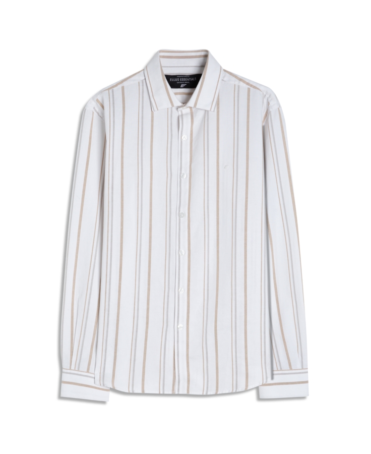 Camisa Linen Blend Shore Bege