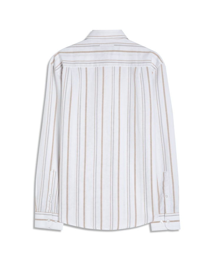 Camisa Linen Blend Shore Bege