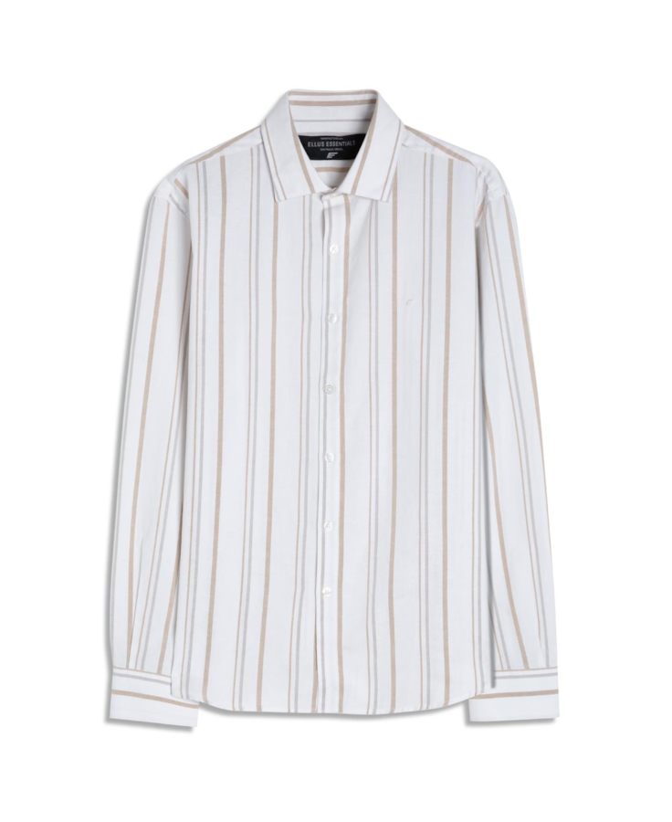 Camisa Linen Blend Shore Bege