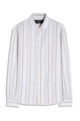 Camisa Linen Blend Shore Bege
