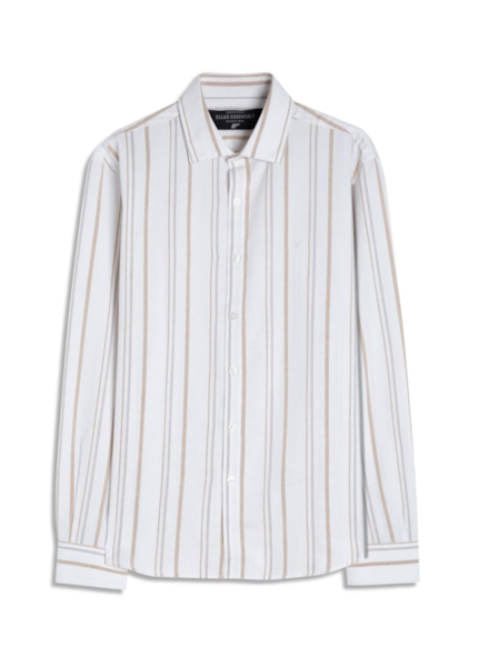 Camisa Linen Blend Shore Classic Italian Bege